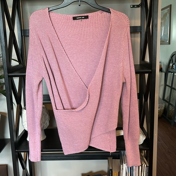 Sugarlips Sweaters - Wrap sweater